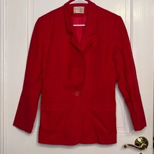 Vintage Pendleton Classic Red Blazer